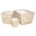 Cocoa Dots - Large Fabric Storage Bin