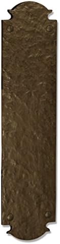 Coastal Bronze - 12" Euro Door Push Plate - Solid Bronze