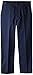 Smith's American Big Boys' Husky Flat-Front Twill Pant
