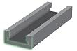 Woodhaven 4732 T-Slot Miter Track