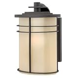 Thumbnail image for Hinkley Lighting 1120VK Exterior Small Wall Mount Vintage Black Ledgewood Contemporary Outdoor Light