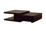 Baxton Studio Donata Wenge-Color Oak Veneer Coffee Table