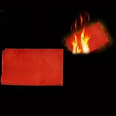 GONGXI Red Fire Paper Close-up Magic Props / Tricks (50*20cm)