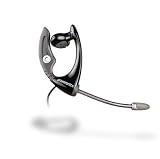 PLNMX505C - Cell/Cordless Phone Headset, w/ 2.5mm Port, Black/Silver