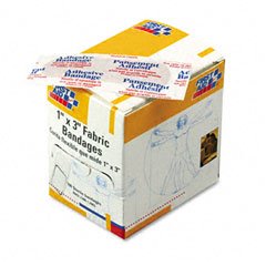 Fabric Bandages,1 x 3, 100/Box