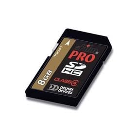 Delkin Pro - Flash memory card - 8 GB - Class 6 - 150x - SDHC by 