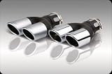 Zoom Produkt-Bild: Tajco 4252 Auspuffblende Twin rund