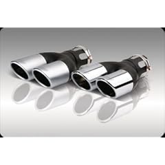 Tajco 4252 Auspuffblende Twin rund