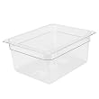 Excellante Half Size 6-Inch Deep Polycarbonate Food Pan