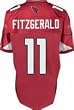 Larry Fitzgerald Arizona Cardinals #11 Authentic Reebok NFL Football Jersey (Cardinal)