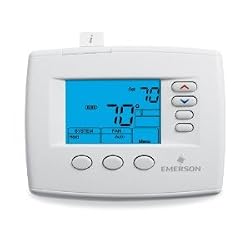 White Rodgers 1F83-0471 80 Series Blue Universal Single/Multi-Stage or Heat Pump Non-Programmable Digital Thermostat