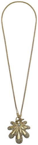 Pilgrim Damen-Halskette shadow leaf vergoldet grau 45 cm 15114-2111 Preisvergleich