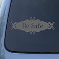 BE SAFE - Twilight - Vinyl Car Decal Sticker #1572 | Vinyl Color: Silver
