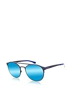Lacoste Gafas de Sol L172S-001 (53 mm) Negro / Azul Royal