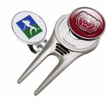 Southwest Missouri State Bears Divot Tool Hat Clip With Golf Ball Marker Of 2)