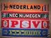 NEC NIJMEGEN 54 x 9 Inch Netherlands SOCCER SCARF Football NEW n4