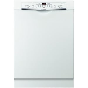 Bosch : SHE6AP02UC 24in Ascenta Series Full Console Dishwasher - White by Bosch