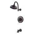 Price Pfister Ashfield Tub & Shower Faucet in Tuscan Bronze #808YP0Y