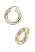 9ct Yellow Gold Plain Hoop Earrings