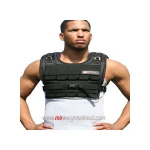 (Weekly Special Sale - 30% Off/5 Days Only !) New! MIR 50lbs Short Adjustable Weighted Vest (One Size Fits All. Weights Included.)