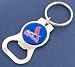 St. Louis Cardinals Blue Bottle Opener Keychain