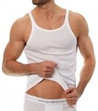 Emporio Armani Men's 3 Pack Cotton Tank