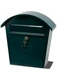 from G2 Trading Humber - Superb Large A4 Capacity Green Steel Postbox Mailbox Letterbox