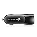 Dual Port USB Car Charger, Fosmon (2.1A + 1.0A) USB Car Charger for Apple iPhone SE/6S/6 Plus, Galaxy S7/S7 Edge/S6/S5, Note 5, Moto G/X/V, HTC 10/Desire 530/630/8025, LG G5/G4 (Black)