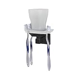 American Standard 2555.091.068 Town Square Tumbler Toothbrush Holder with Frosted Glass... by American Standard