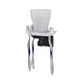American Standard 2555.091.068 Town Square Tumbler/Toothbrush Holder with Frosted Glass Tumbler, Blackened Bronze