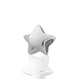 Bling Jewelry Engravable Star 925 Sterling Silver Star Bead Pandora Oriana Compatible