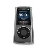 5G Crystal Clear Case Hard Cover & Free Sock for New Apple iPod Nano with Camera 5th Gen Generation 8GB & 16GB