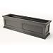 Novelty 18448 Madison 44-Inch Flower Box Black