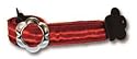 Daisy Rock Deluxe Guitar Strap, Red Fur
