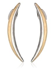 House of Harlow 1960 Sun and Moon Sliver Drop Earrings