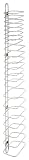 Taymor Chrome Large Wall Towel Tree