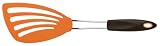 Mario Batali The Italian Kitchen Collection Soft Grip Slotted Fish Turner, Persimmon