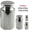 American Weigh Scales 500 Gram Calibration Weight + 200 Gram Calibration Weight + 100 Gram Calibration Weight + 50 Gram Calibration Weight