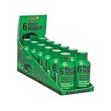 Stacker 6 Hour Power Energy Shot - Lemon Lime, 2-Ounce Bottle (Pack of 12)
