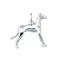 Sterling Silver Great Dane Charm