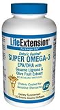 Super Omega-3 Epa/Dha With Sesame Lignans & Olive Fruit Extract Enteric Coated, 120 Count Softgels