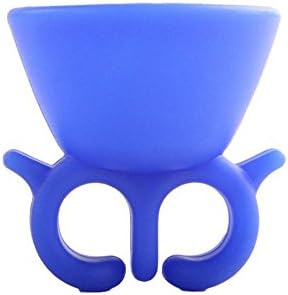 Pentop Wearable Silicone Nail Polish Holder Rubber Nail Polish Bottle Holder Ring