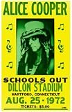 Alice Cooper Concert Poster Reproduction