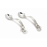 Shapes Sterling Silver Baby Spoon and Fork Set