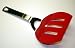 NorPro Stainless Steel and Nylon Red FLexible Slotted Turner