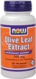 Olive Leaf Extract 500 mg 60 VCaps NOW Foods