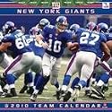 New York Giants 2010 12x12 Team Wall Calendar