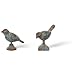 Foreside Vintage Blue Birds Sculpture, Set of 2