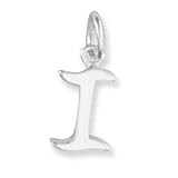 Sterling Silver Initial I Pendant