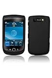 Premium Black Rubberized Hard Crystal Snap-on Case Cover for Blackberry Tor ....